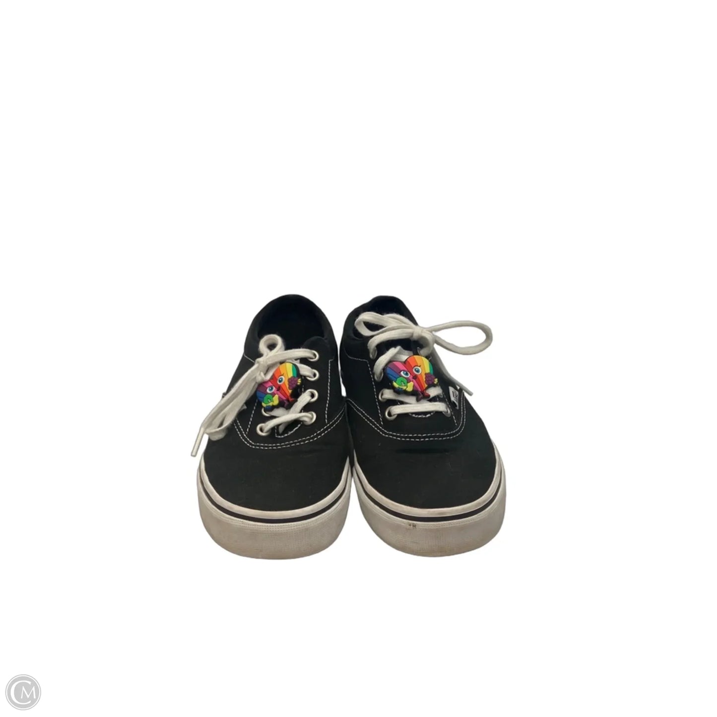 Shoes Sneakers By Vans In Black, Size: 6.5