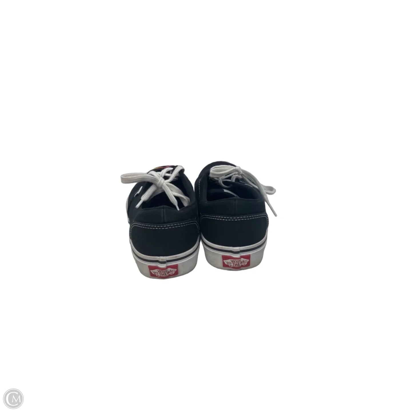 Shoes Sneakers By Vans In Black, Size: 6.5
