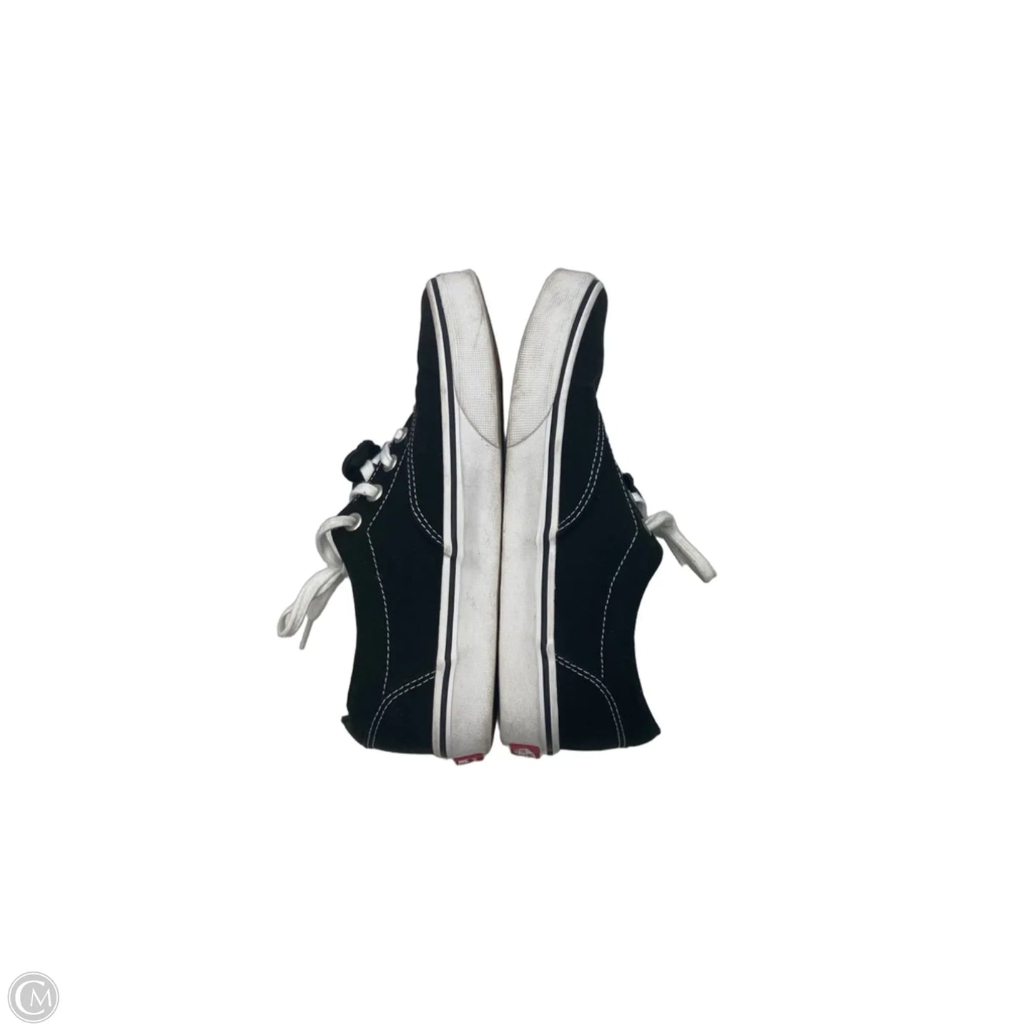 Shoes Sneakers By Vans In Black, Size: 6.5