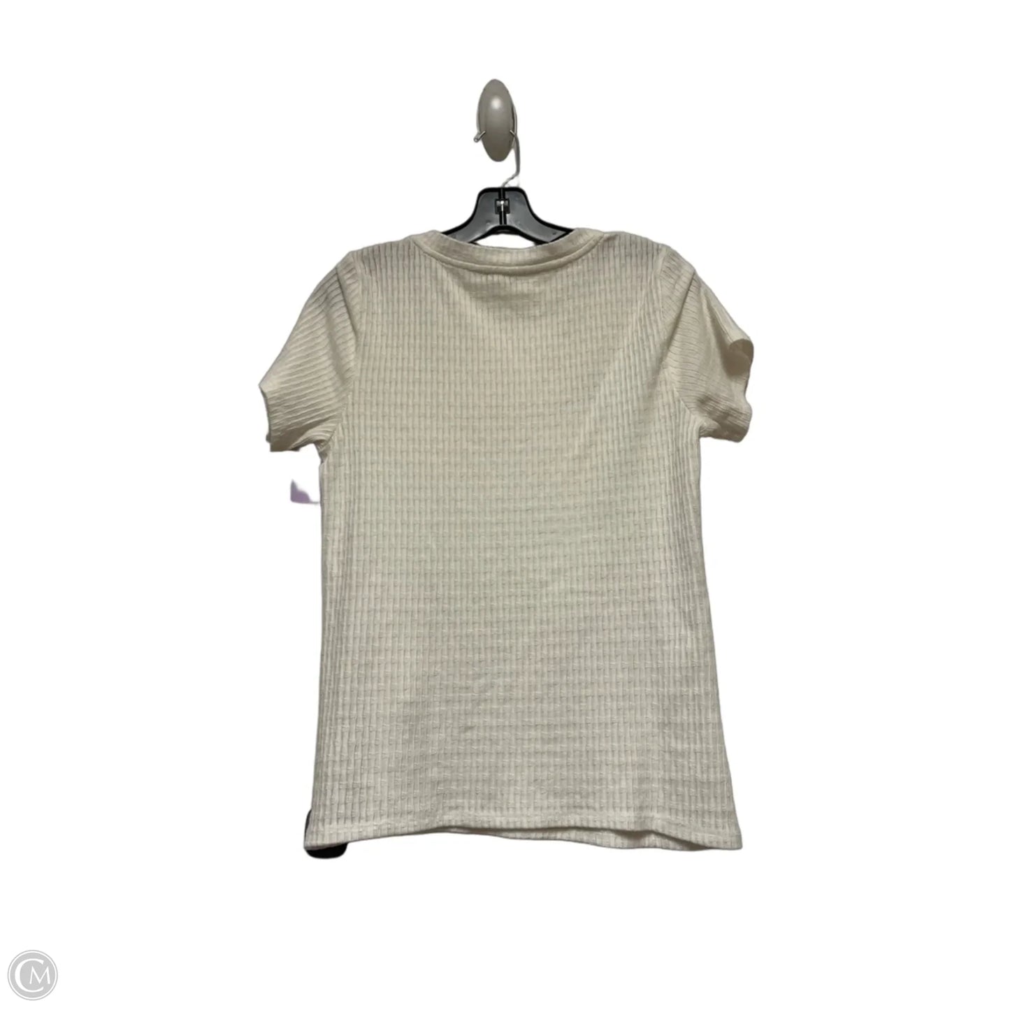 Top Short Sleeve By Pilcro In White, Size: L