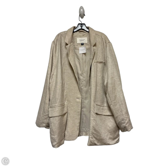 Blazer By American Eagle In Tan, Size: Xxl