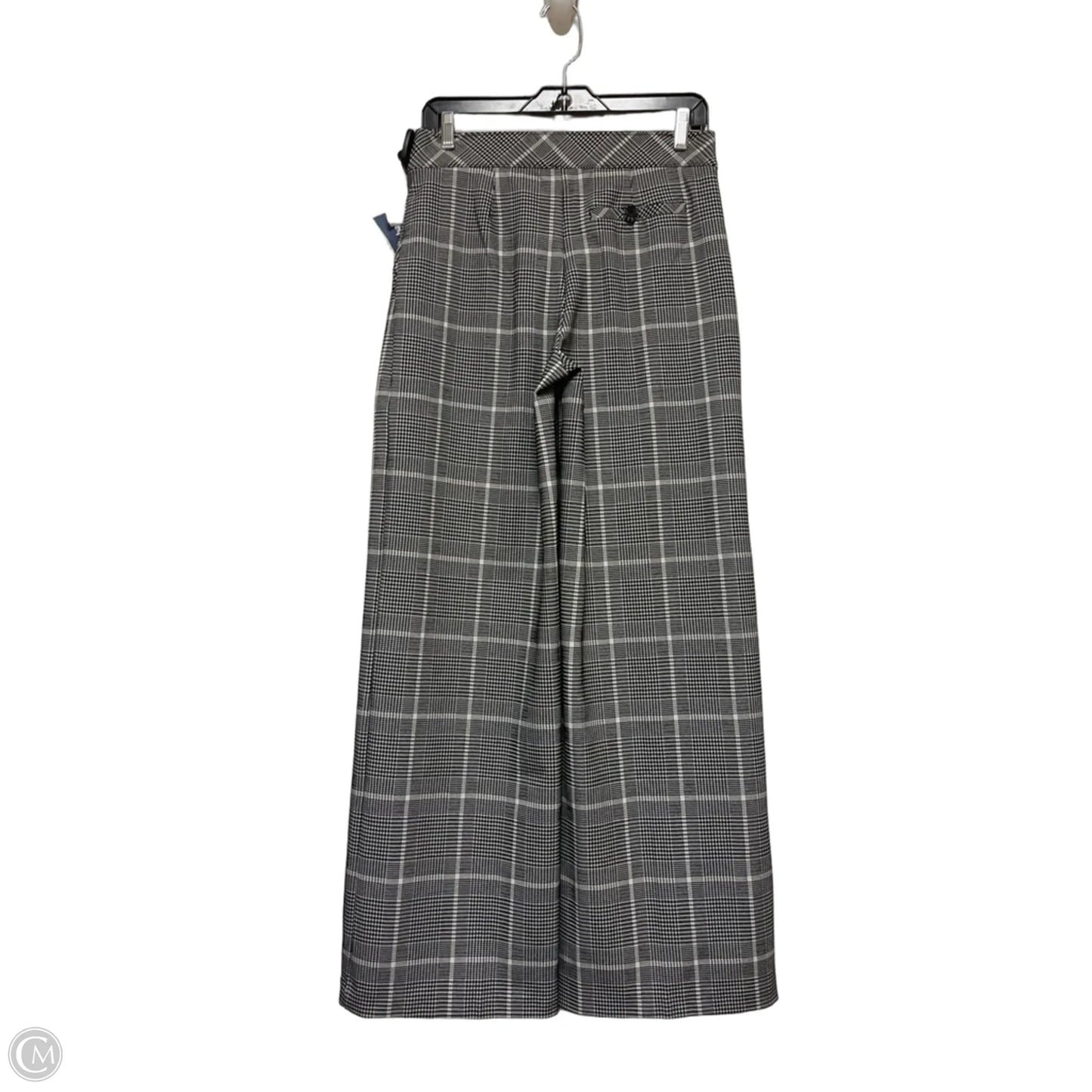 Pants Wide Leg By Elie Tahari In Plaid Pattern, Size: 8