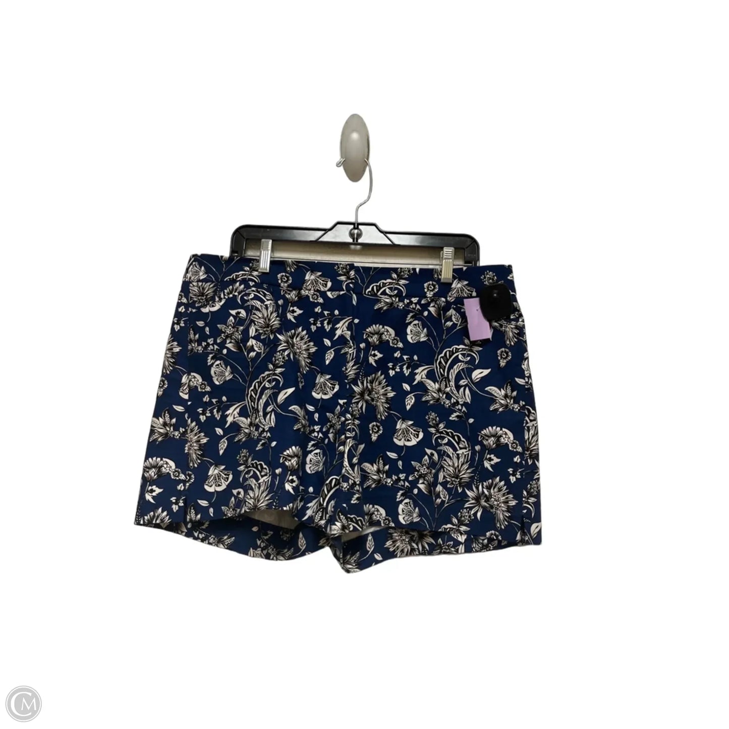 Shorts By Chicos In Blue & White, Size: 12