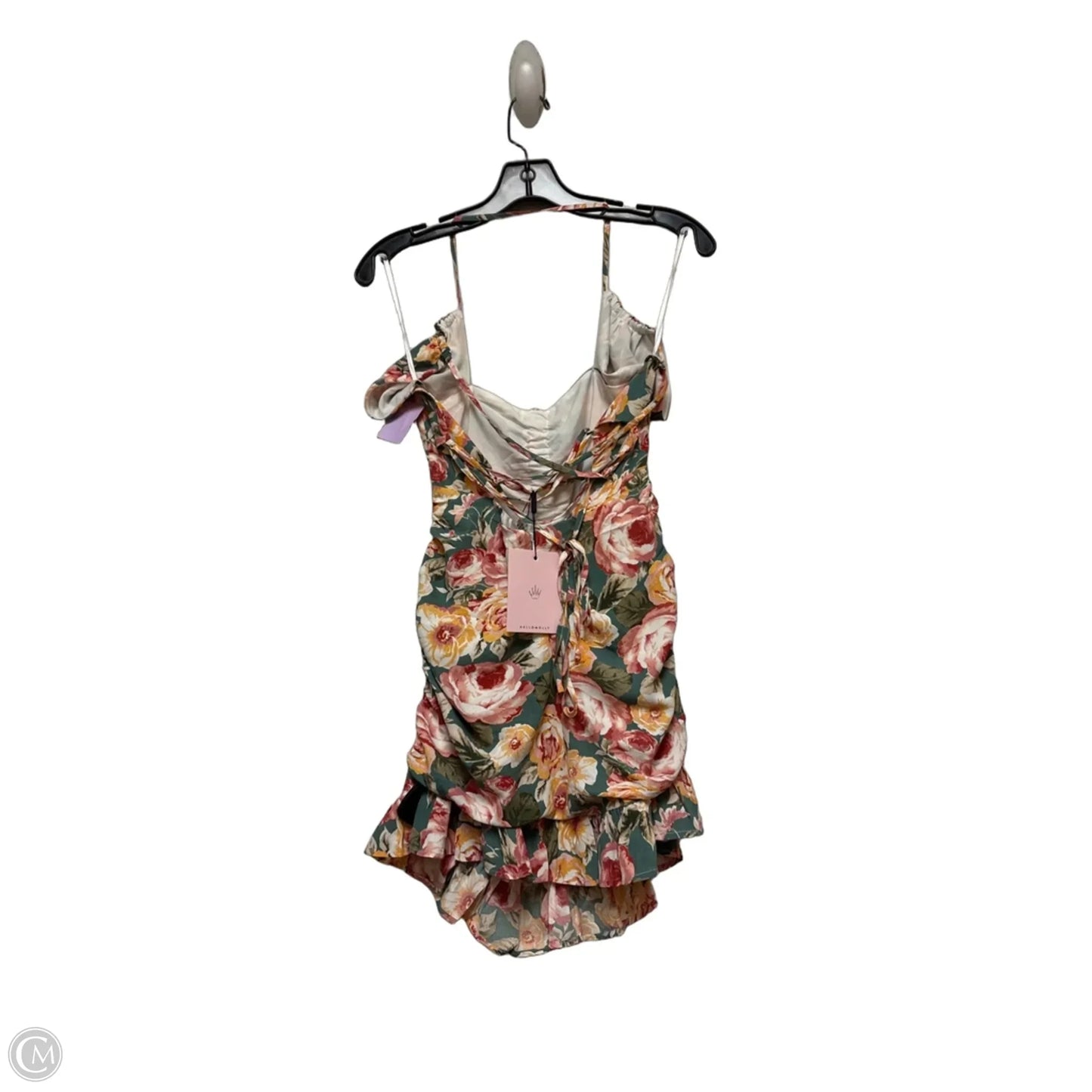Dress Casual Short By Hello Molly In Floral Print, Size: S