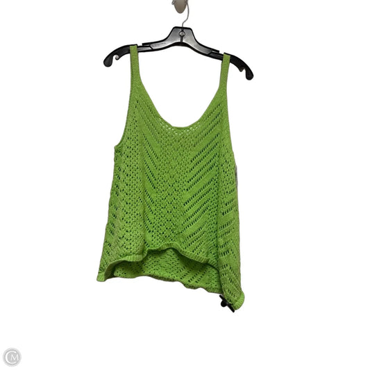 Tank Top By Abercrombie And Fitch In Green, Size: M
