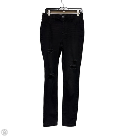 Jeans Skinny By Free People In Black, Size: 8