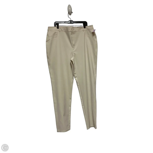 Pants Other By Chicos In Tan, Size: 18