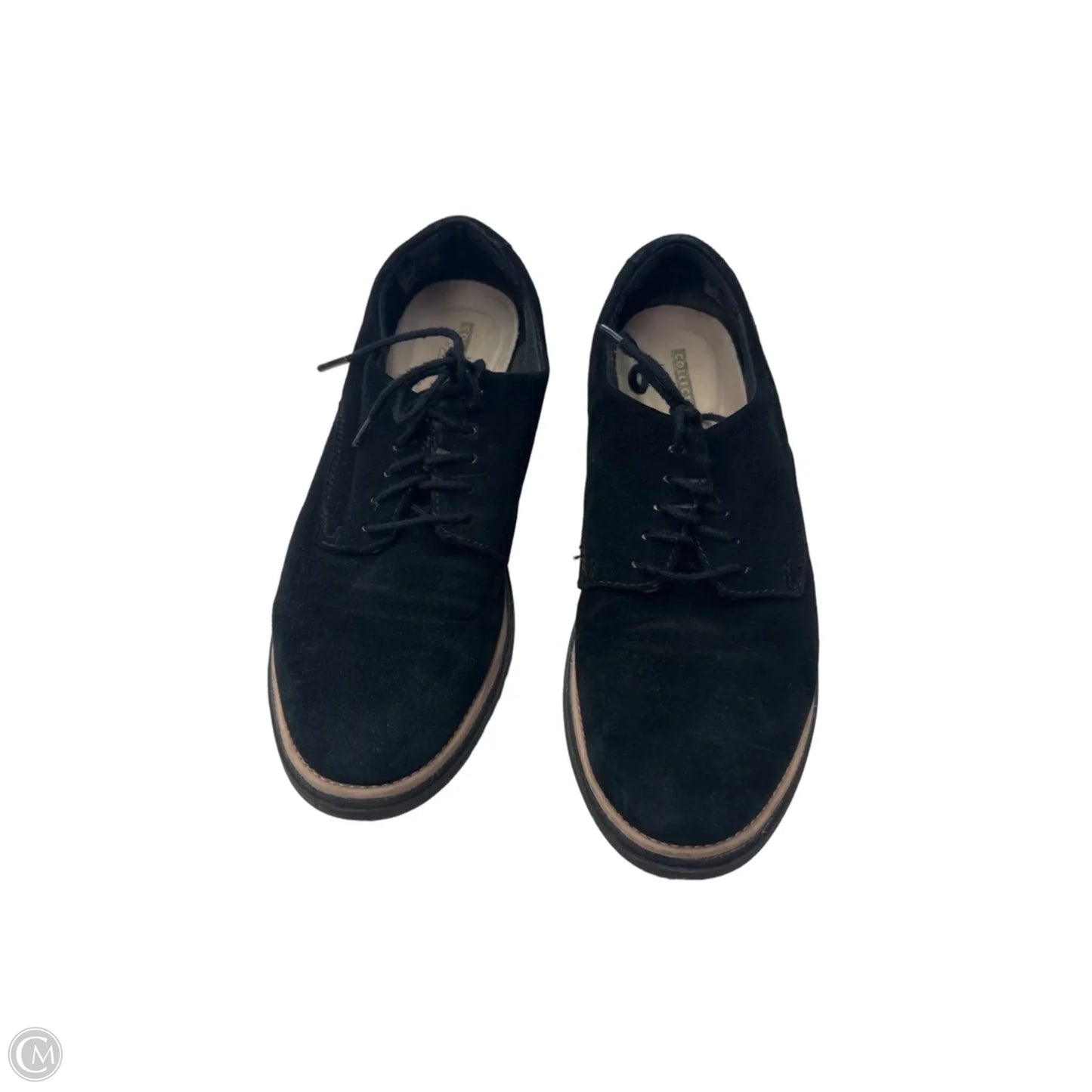 Shoes Flats By Clarks In Black, Size: 6.5