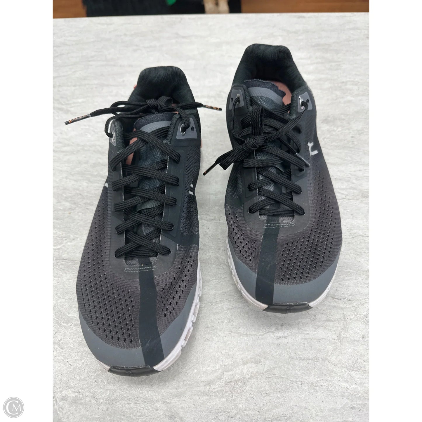 Shoes Athletic By On Cloud In Black & Pink, Size: 8.5