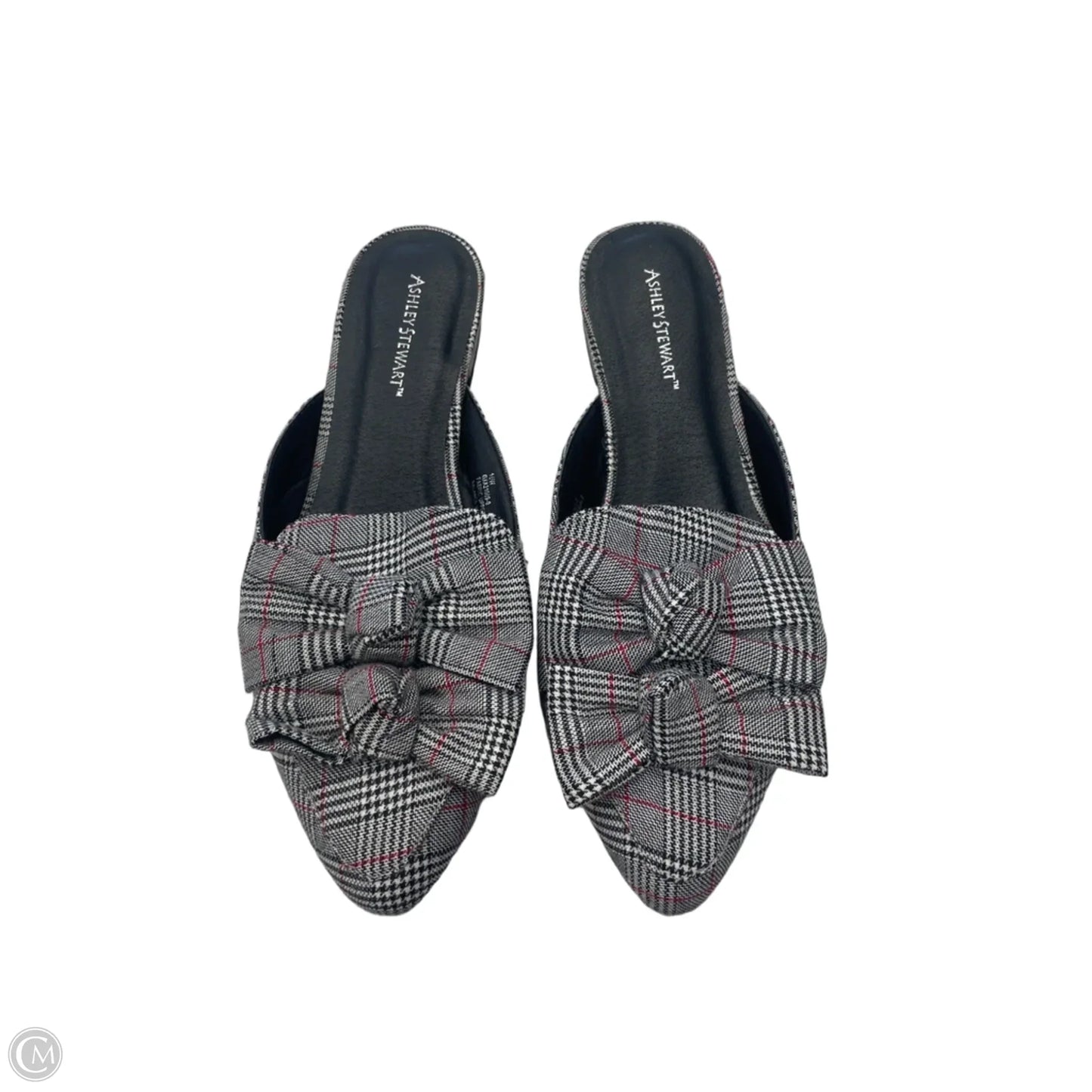 Shoes Flats By Ashley Stewart In Plaid Pattern, Size: 10