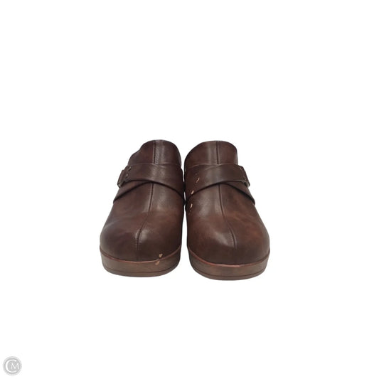 Shoes Heels Block By Boc In Brown, Size: 6