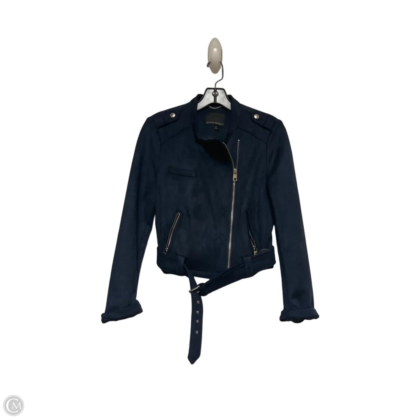 Jacket Other By Banana Republic In Navy, Size: Xs