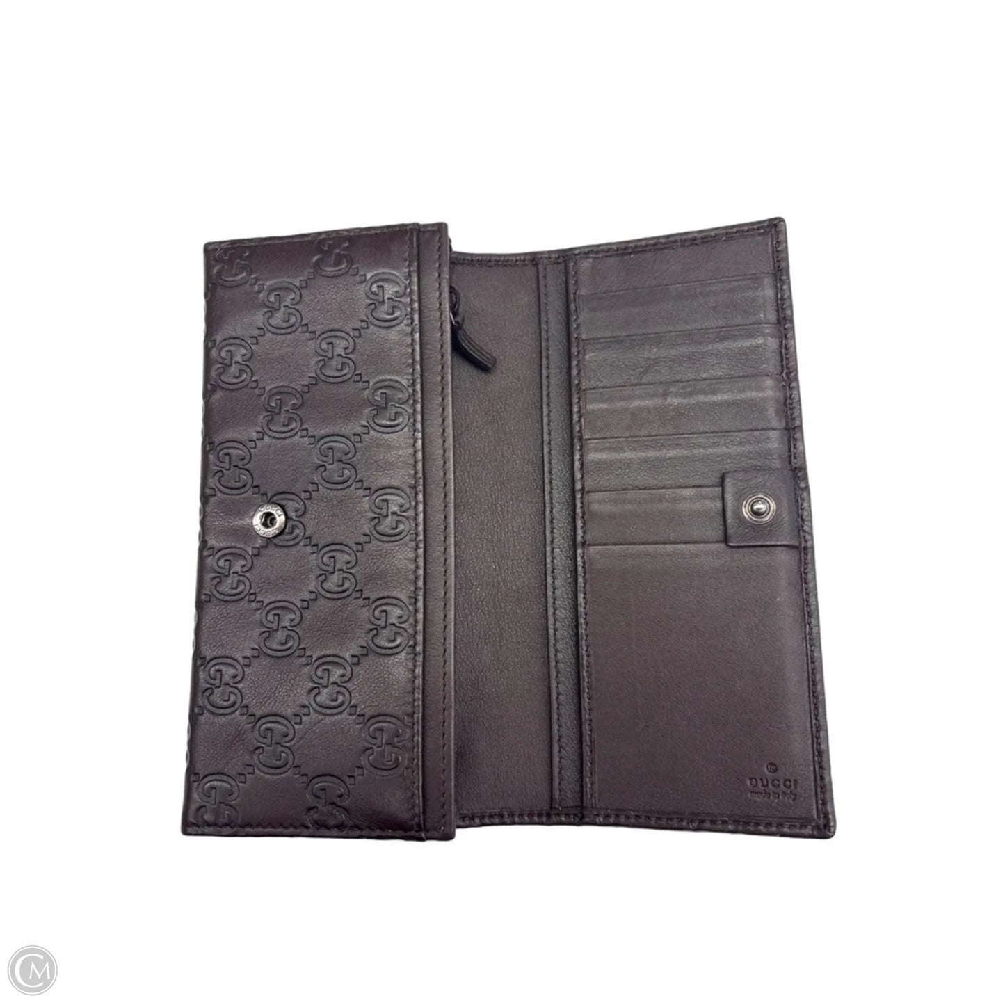 Wallet Luxury Designer By Gucci, Size: Large