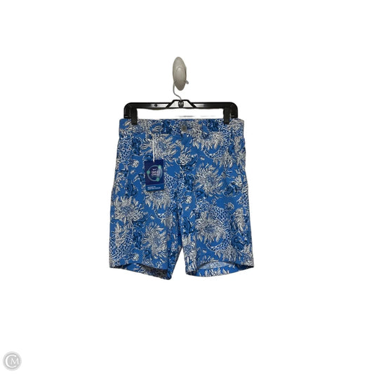 Shorts Designer By Lilly Pulitzer In Blue & White, Size: 8