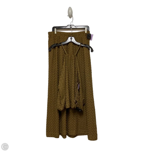 Skirt Set 2pc By Express In Brown, Size: M