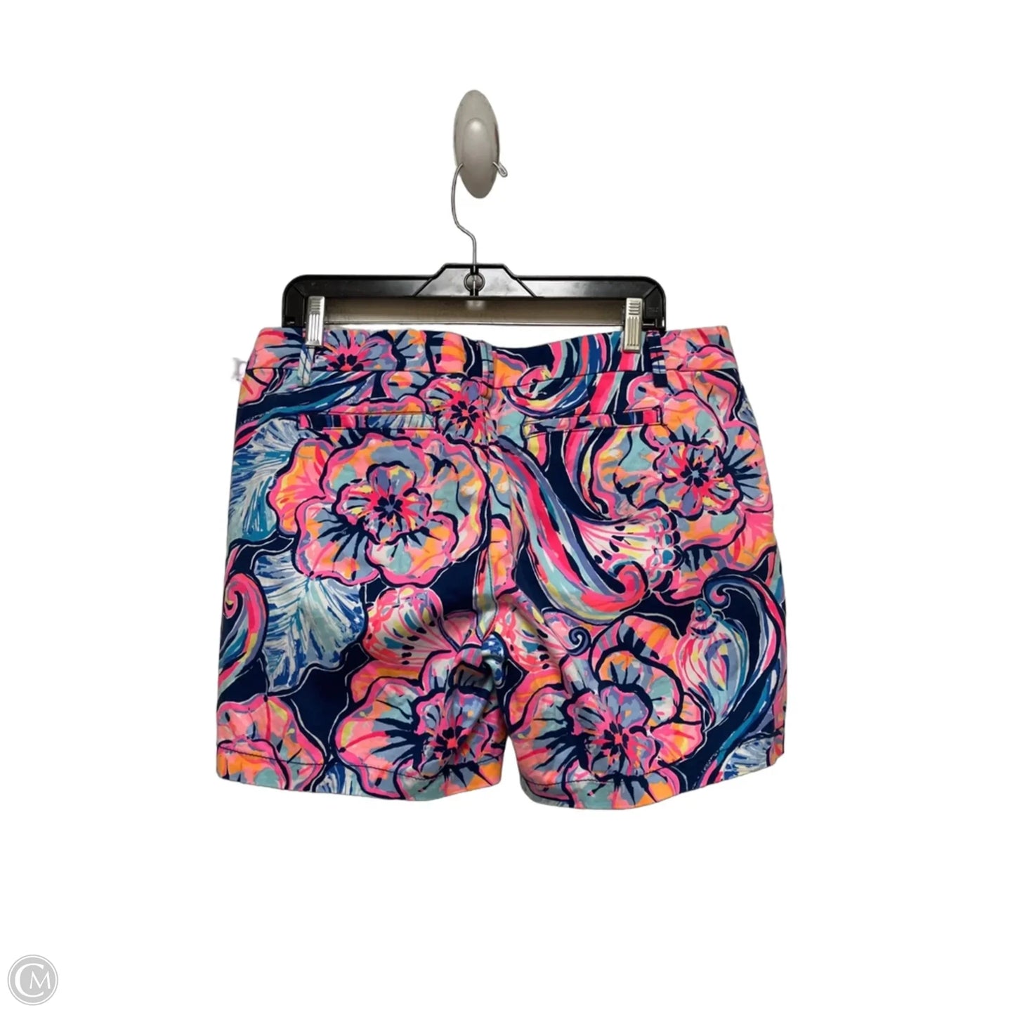 Shorts Designer By Lilly Pulitzer In Blue & Pink, Size: 10