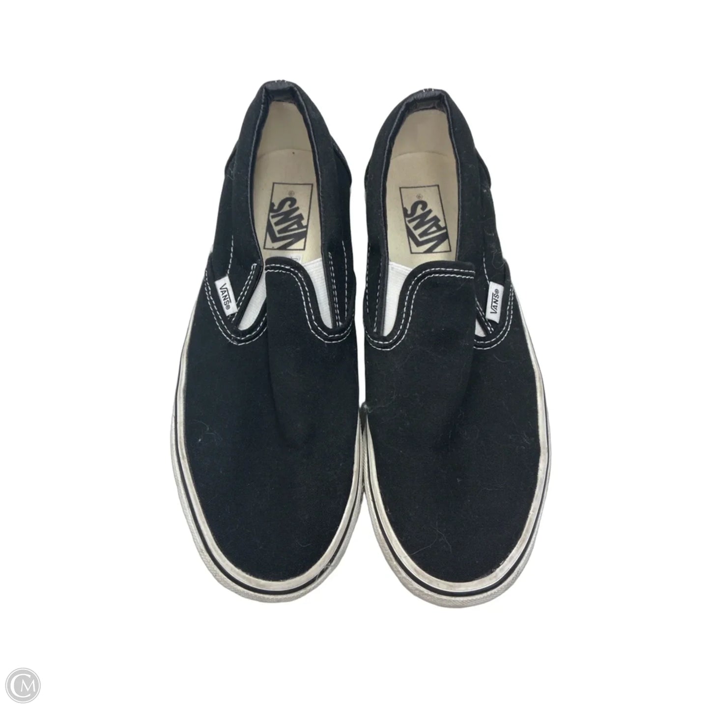 Shoes Sneakers By Vans In Black, Size: 9
