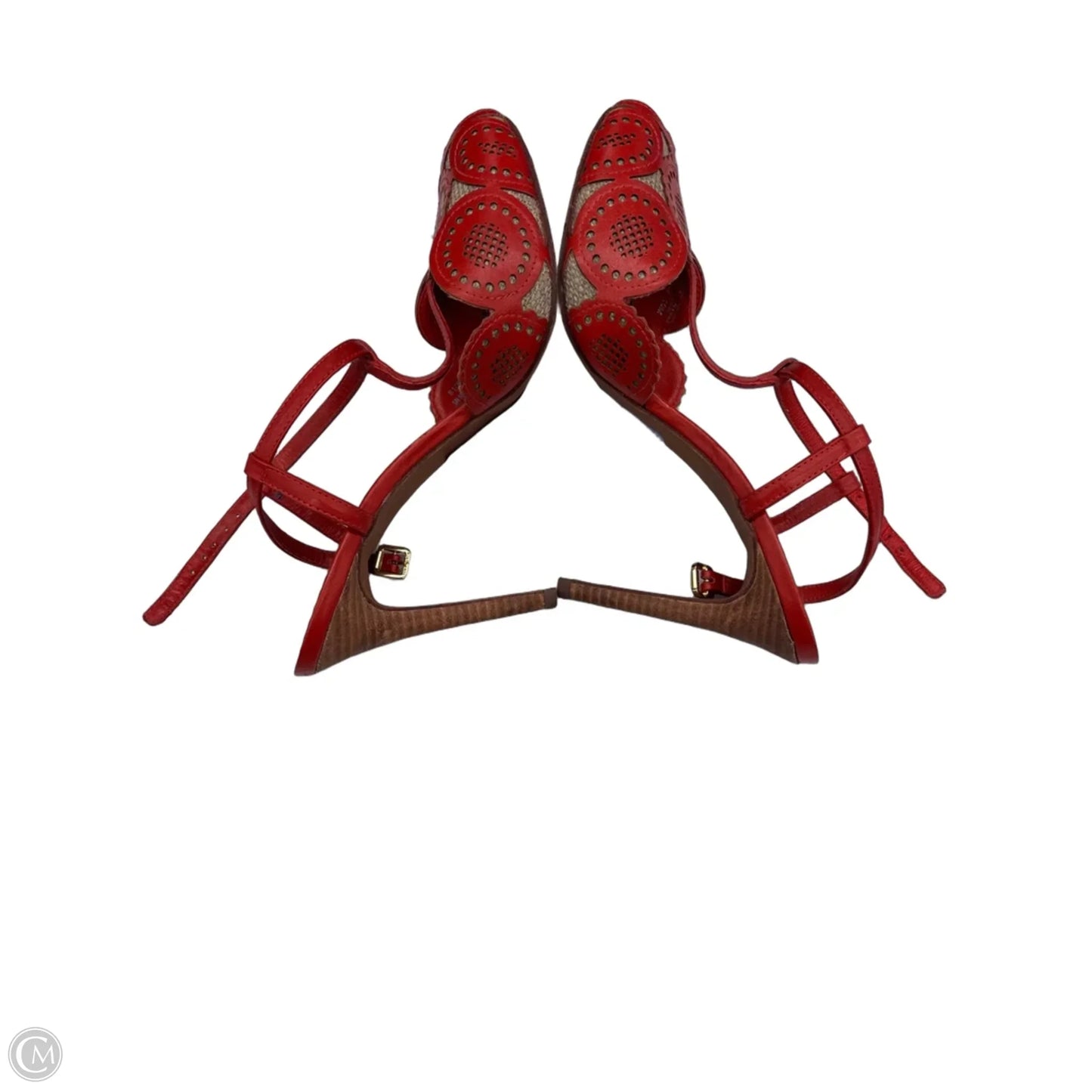 Shoes Designer By Tory Burch In Red, Size: 10