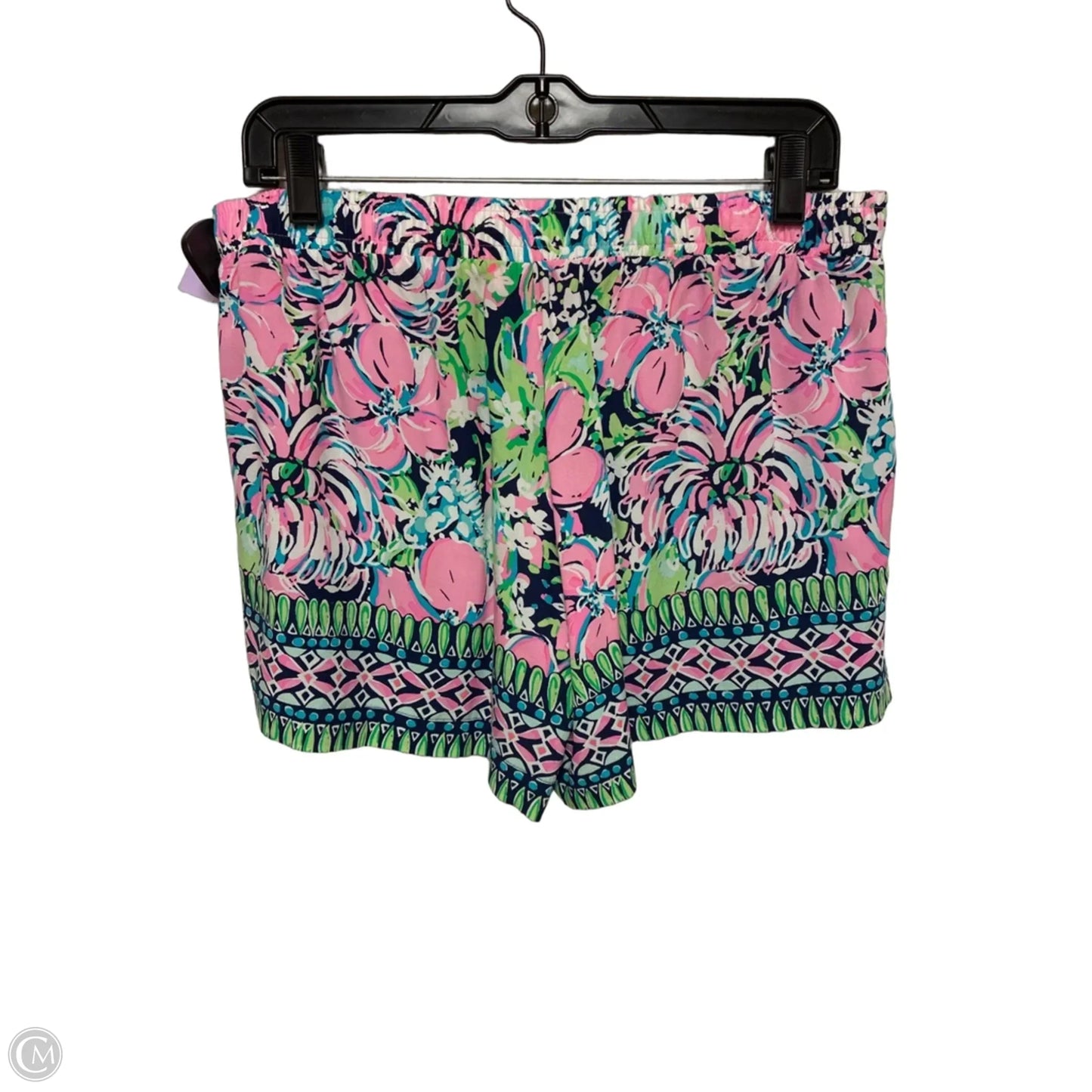 Shorts Designer By Lilly Pulitzer In Blue & Pink, Size: M