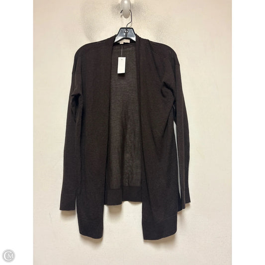 Sweater Cardigan By Loft In Brown, Size: Xs