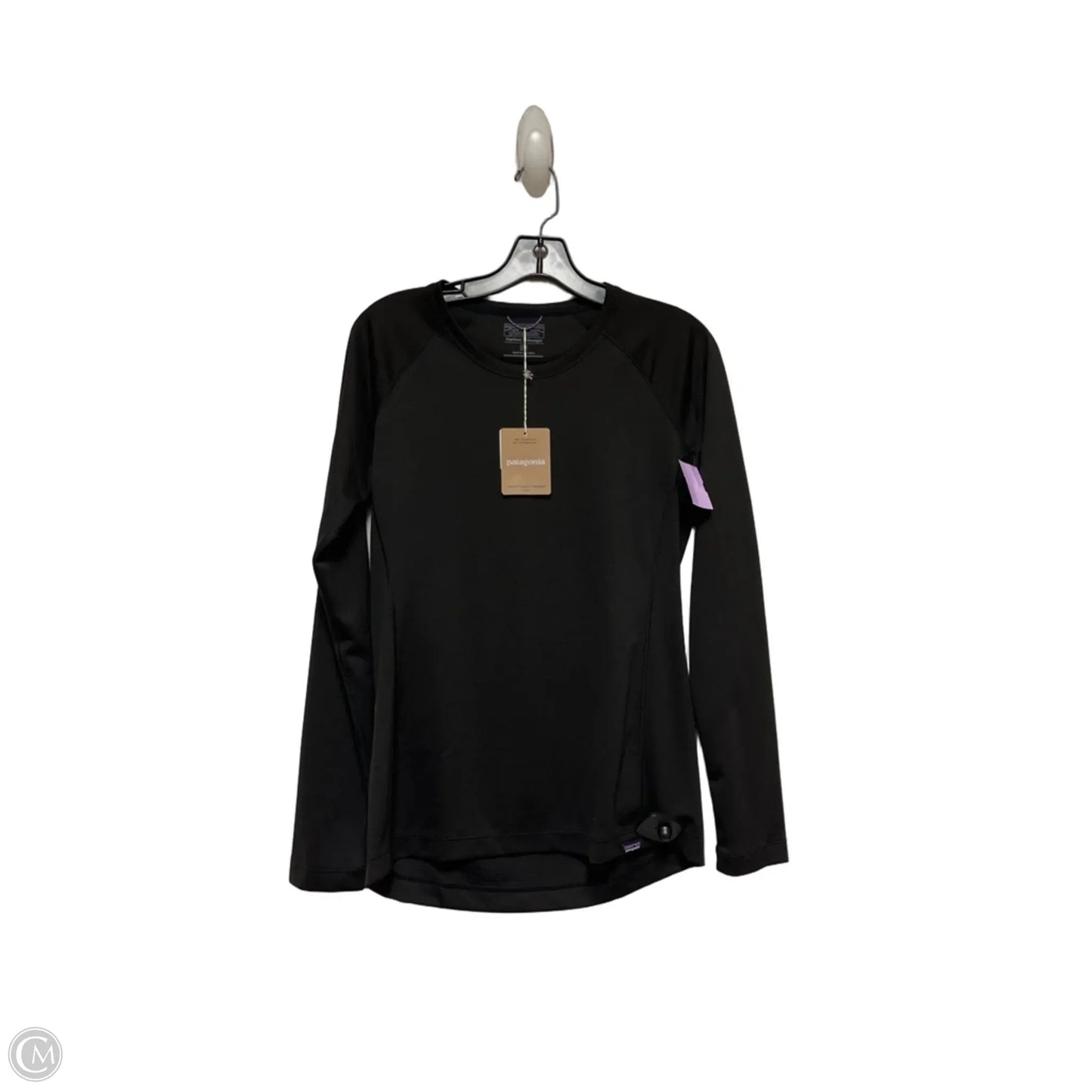 Athletic Top Long Sleeve Crewneck By Patagonia In Black, Size: M