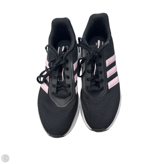 Shoes Athletic By Adidas In Black & Pink, Size: 8.5