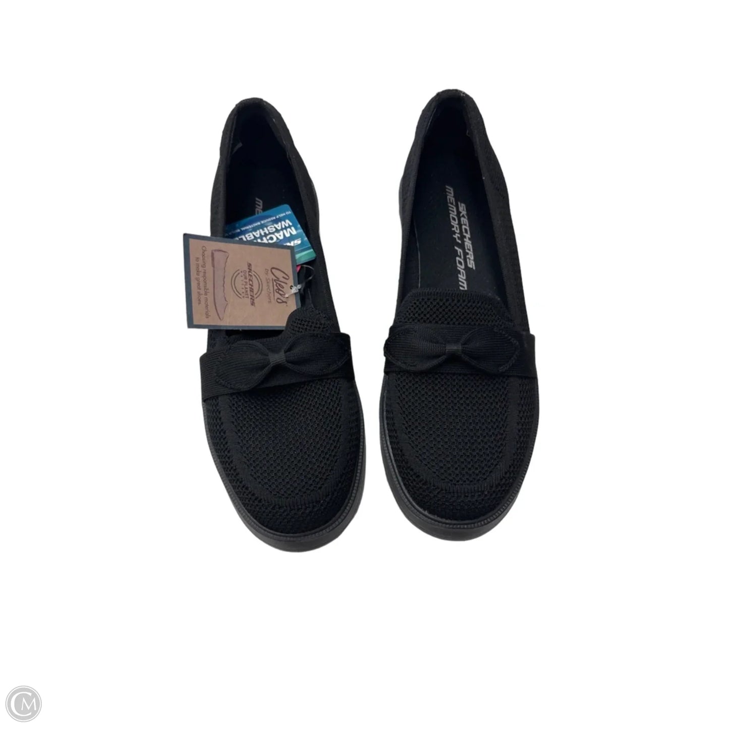Shoes Flats By Skechers In Black, Size: 8