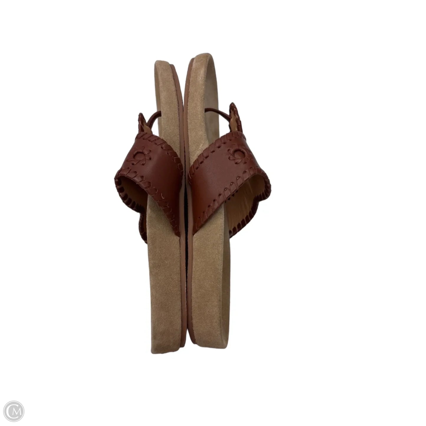 Sandals Flats By Jack Rogers In Brown, Size: 8