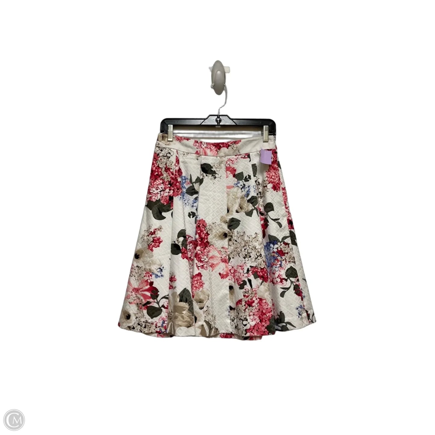 Skirt Mini & Short By White House Black Market In Floral Print, Size: 4