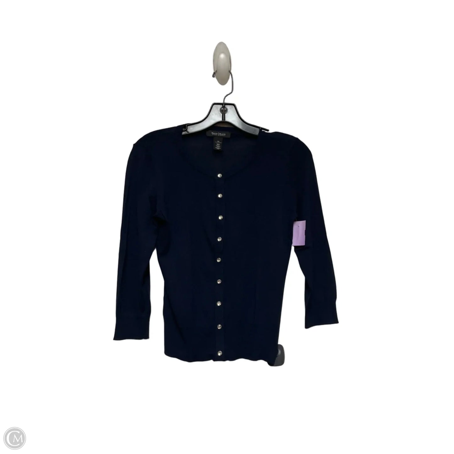 Cardigan By White House Black Market In Navy, Size: Xs