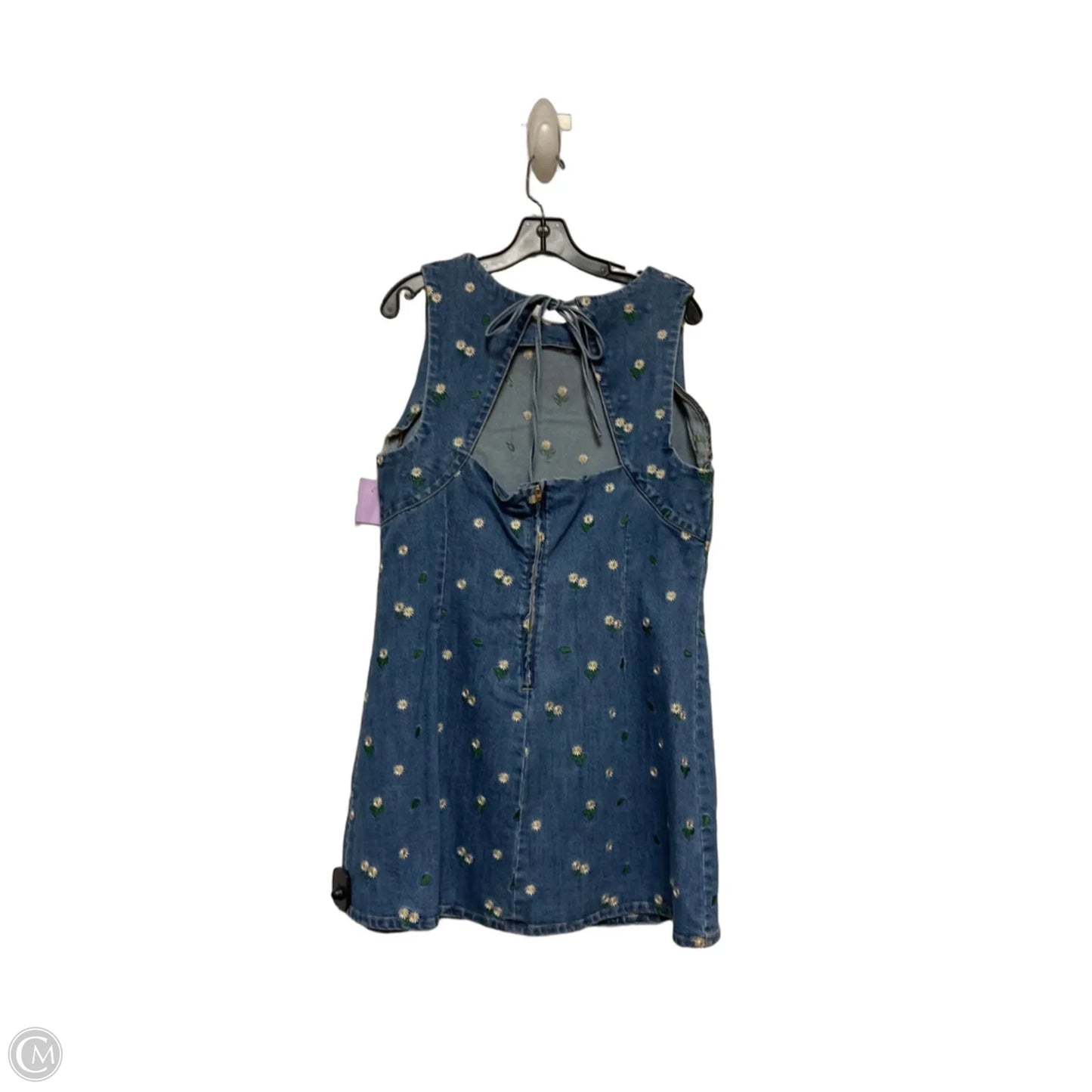 Dress Casual Short By Divided In Blue Denim, Size: Xl