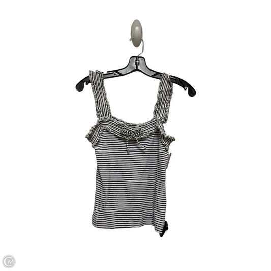 Top Sleeveless By Maeve In Striped Pattern, Size: S