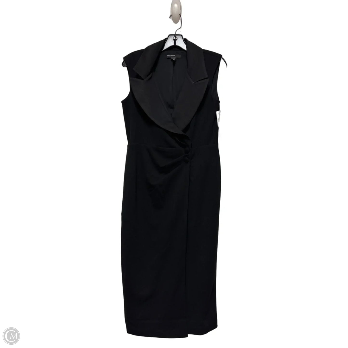 Dress Casual Midi By Maggy London In Black, Size: M