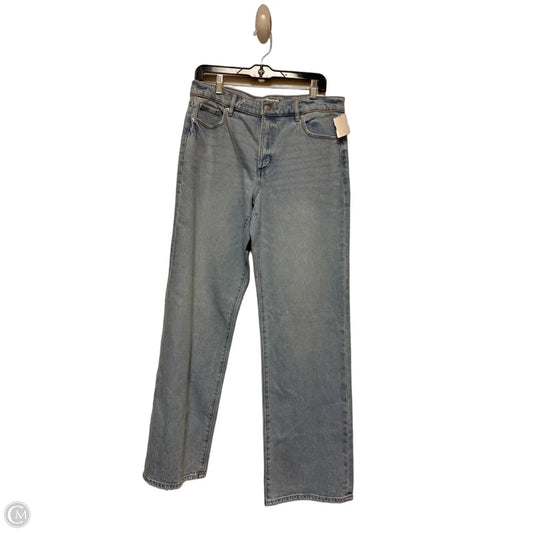 Jeans Straight By Loft In Blue Denim, Size: 8