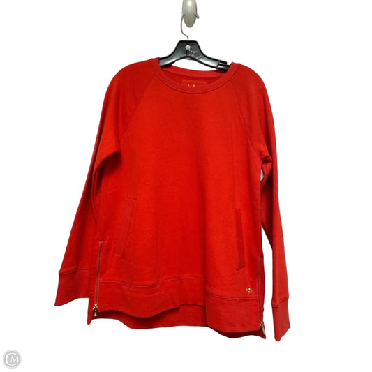 Top Long Sleeve Designer By Lilly Pulitzer In Red, Size: M