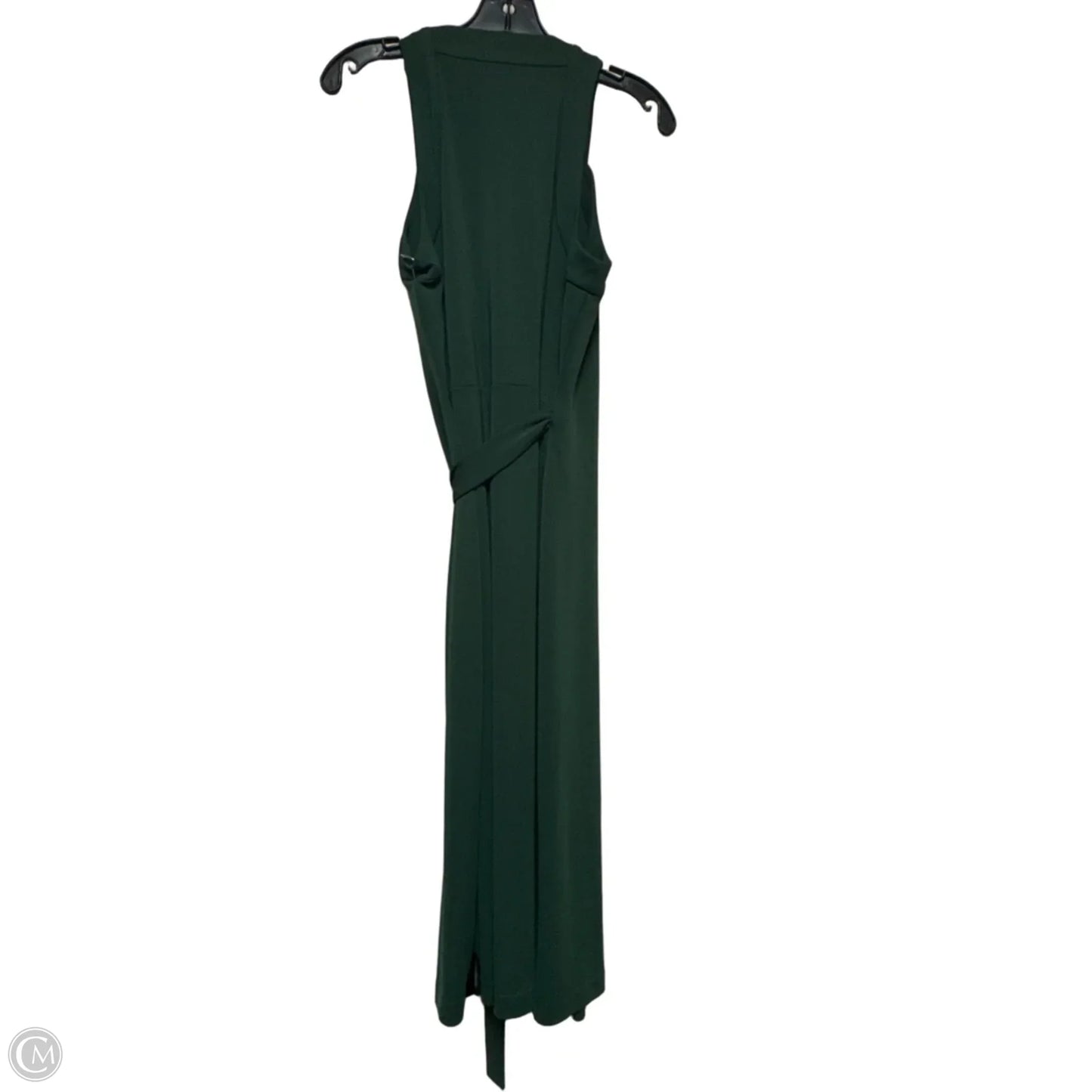Dress Casual Midi By Ann Taylor In Green, Size: M