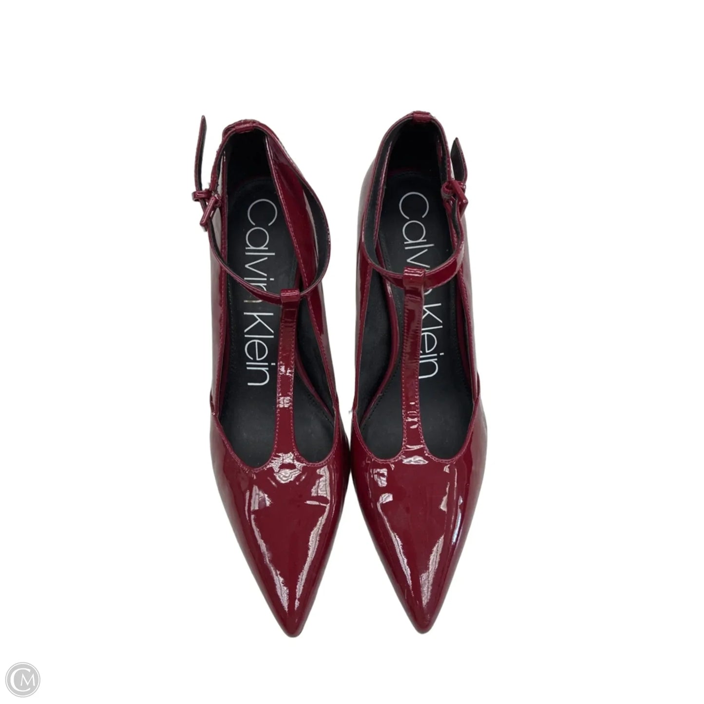 Shoes Heels Stiletto By Calvin Klein In Red, Size: 10