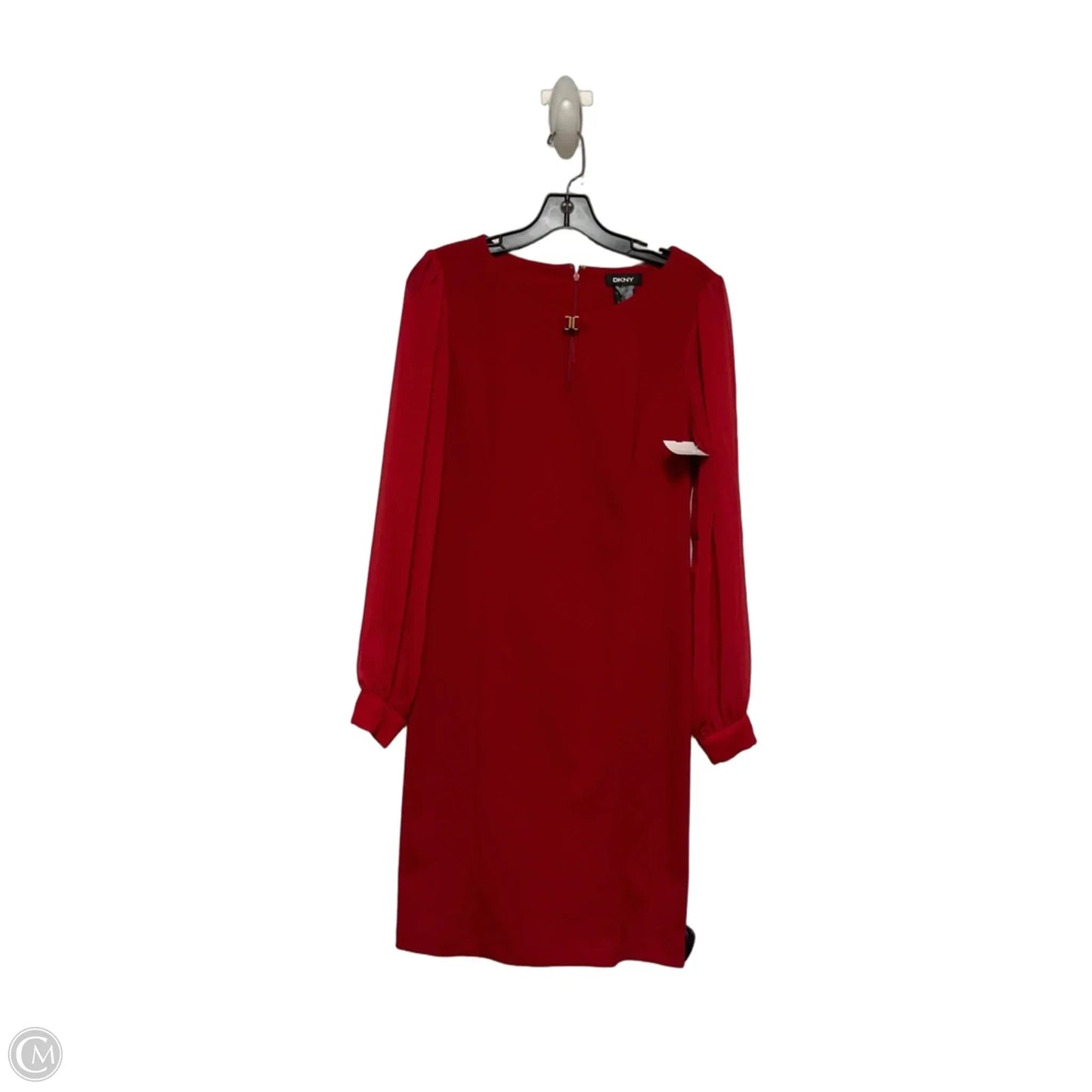 Dress Casual Short By Dkny In Red, Size: S