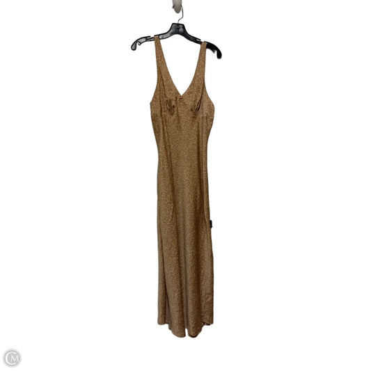 Dress Casual Maxi By American Eagle In Brown, Size: M