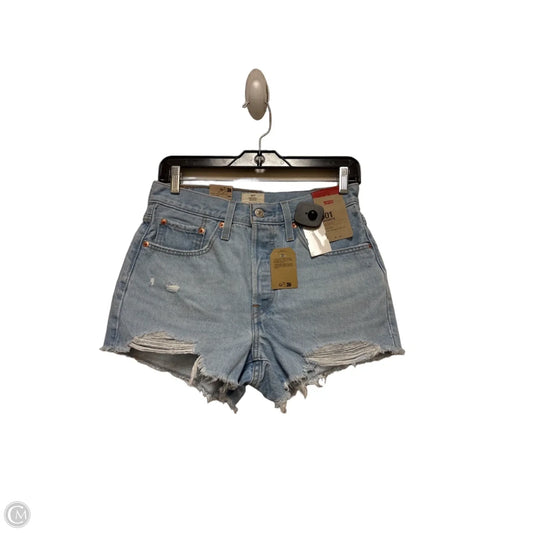Shorts By Levis In Blue Denim, Size: 2