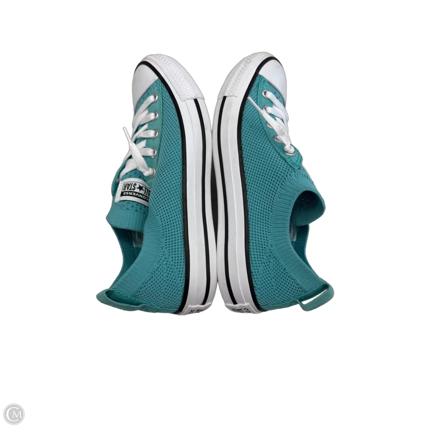 Shoes Sneakers By Converse In Aqua, Size: 5