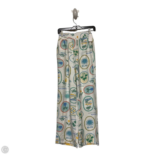 Pants Wide Leg By Monteau In Multi-colored, Size: 6