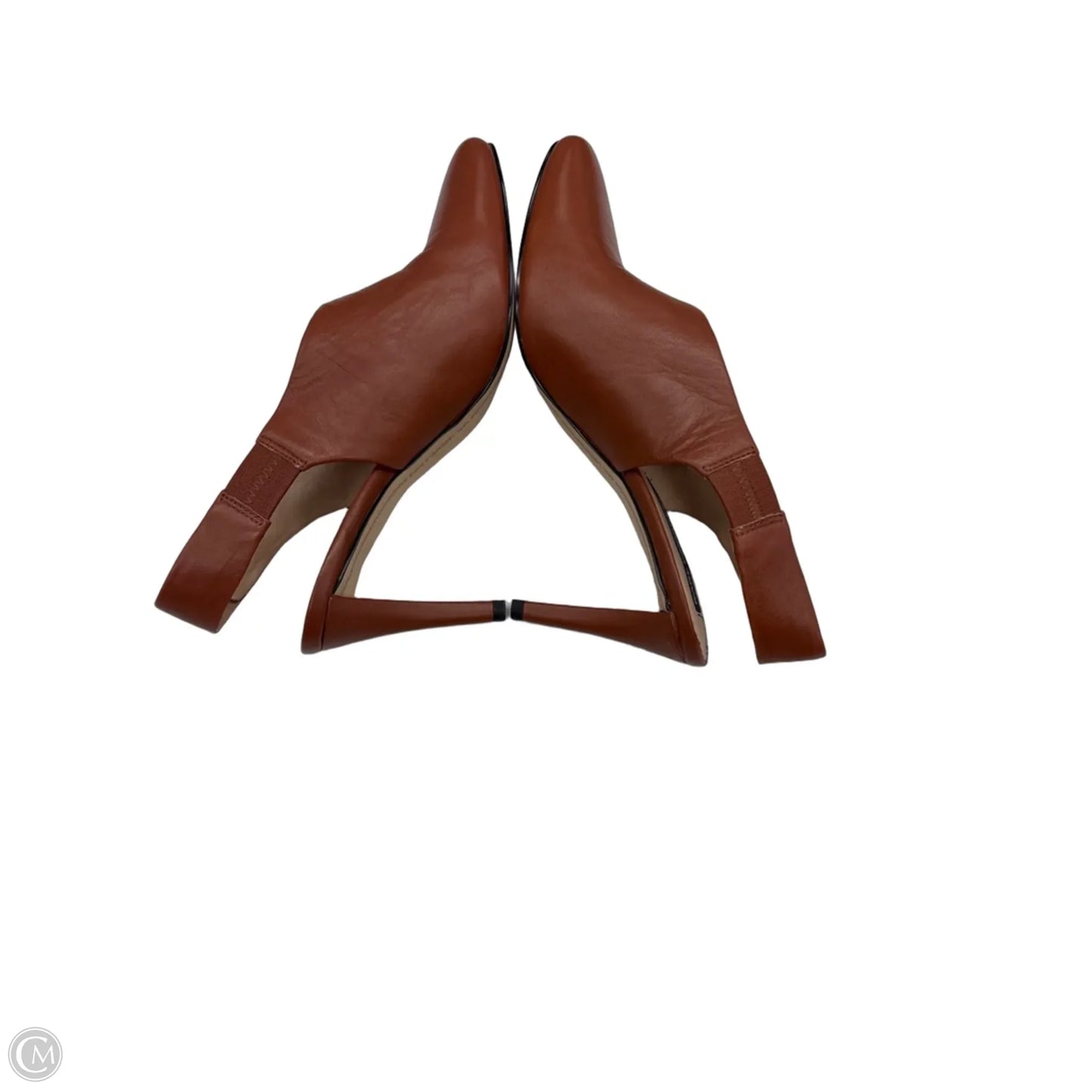Shoes Designer By Karl Lagerfeld In Brown, Size: 8