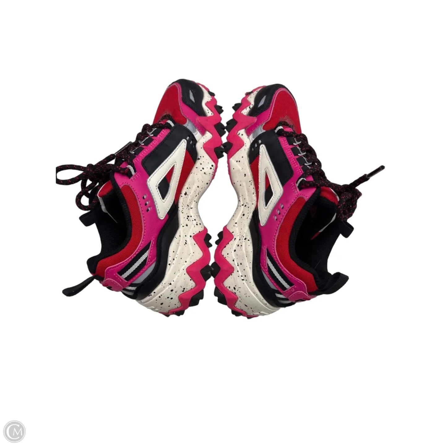 Shoes Athletic By Fila In Pink & Red, Size: 5.5
