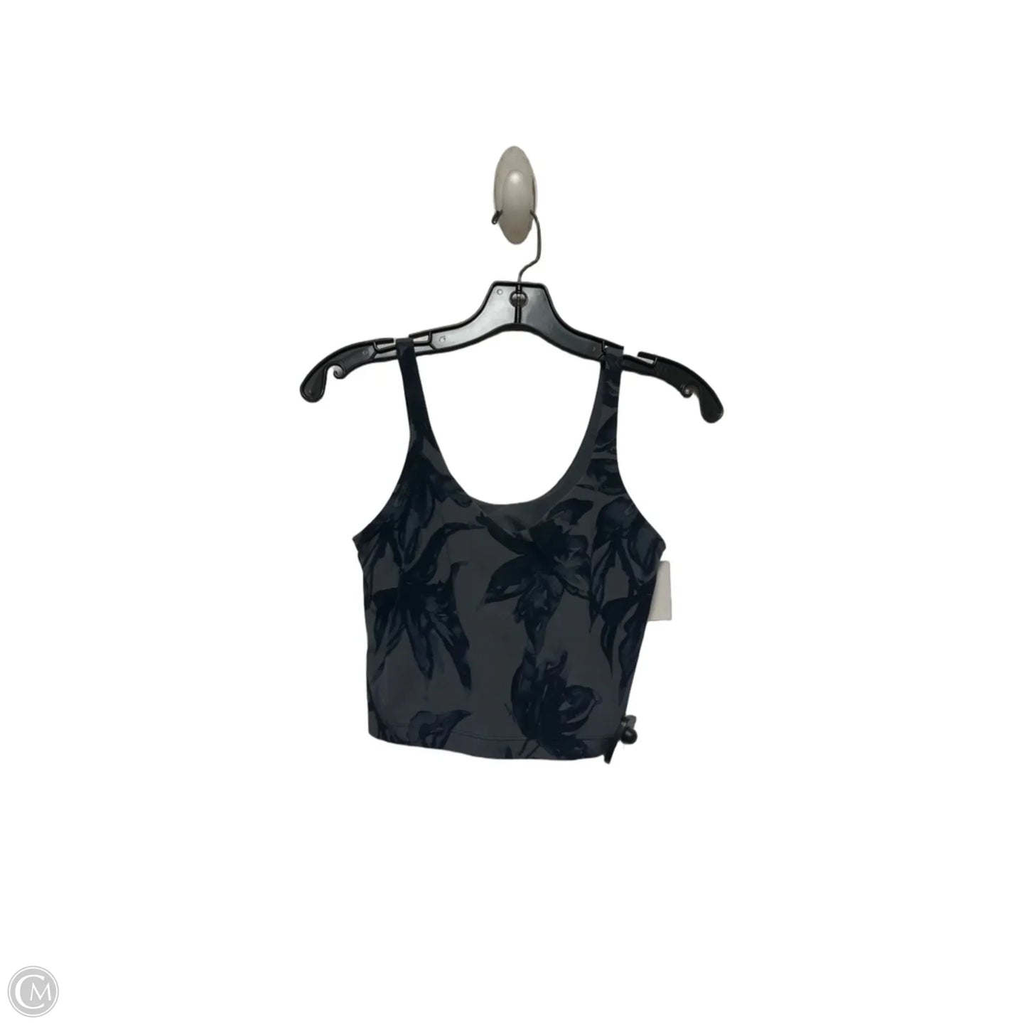 Athletic Bra By Lululemon In Blue & Grey, Size: 4