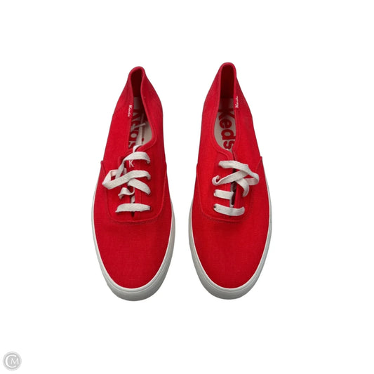 Shoes Sneakers By Keds In Red, Size: 8
