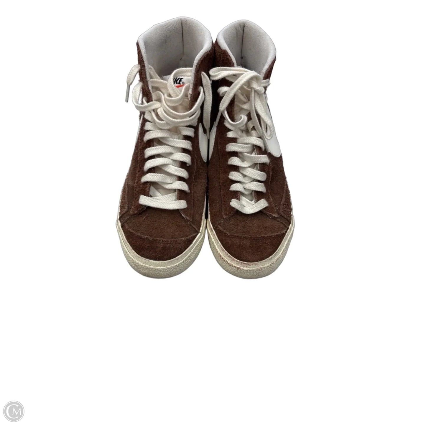 Shoes Sneakers By Nike In Brown, Size: 9