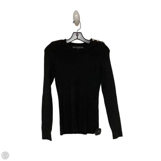 Top Long Sleeve By White House Black Market In Black, Size: Xs