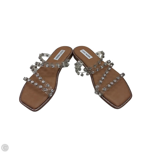 Sandals Flats By Steve Madden In Brown, Size: 7.5