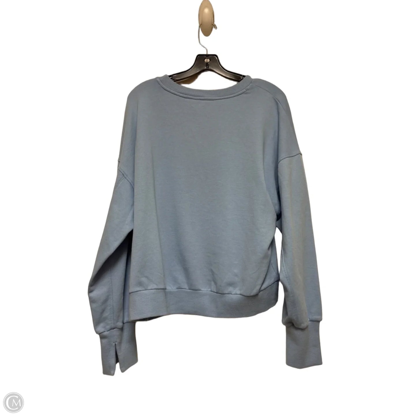 Sweatshirt Crewneck By Joy Lab In Blue, Size: M